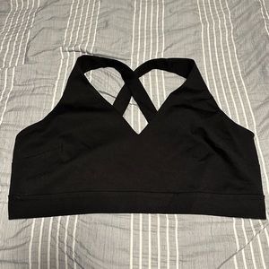 NWOT Black Crop Top